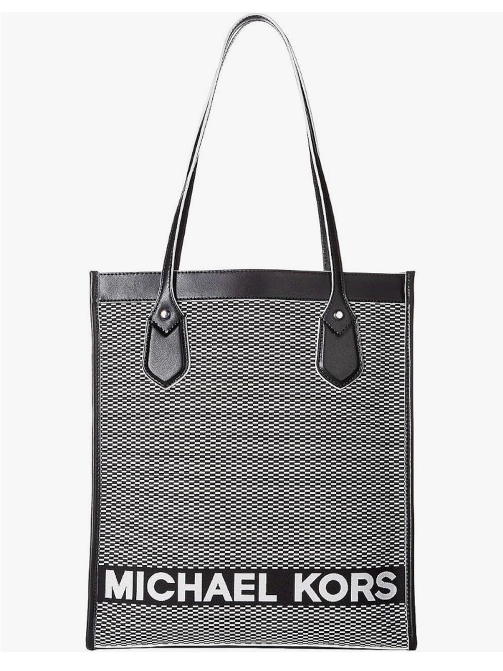 MICHAEL Michael Kors Bay Large Tote Black/Optic White